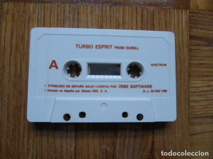 Videojuegos y consolas: TURBO ESPRIT PARA SPECTRUM - Foto 6
