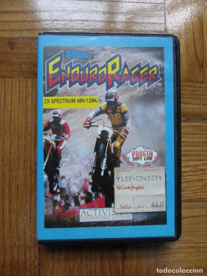 Videojuegos y consolas: ENDURO RACER PARA SPECTRUM - Foto 1
