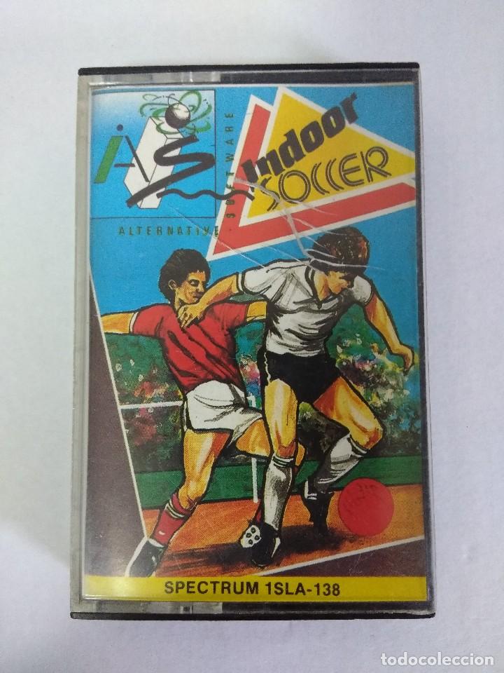 Videojuegos y consolas: JUEGO/INDOR SOCCER/ SPECTRUM. - Foto 1