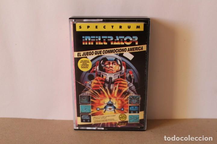 Videojuegos y consolas: SPECTRUM. INFILTRATOR (ERBE) - SINCLAIR SPECTRUM. - Foto 1
