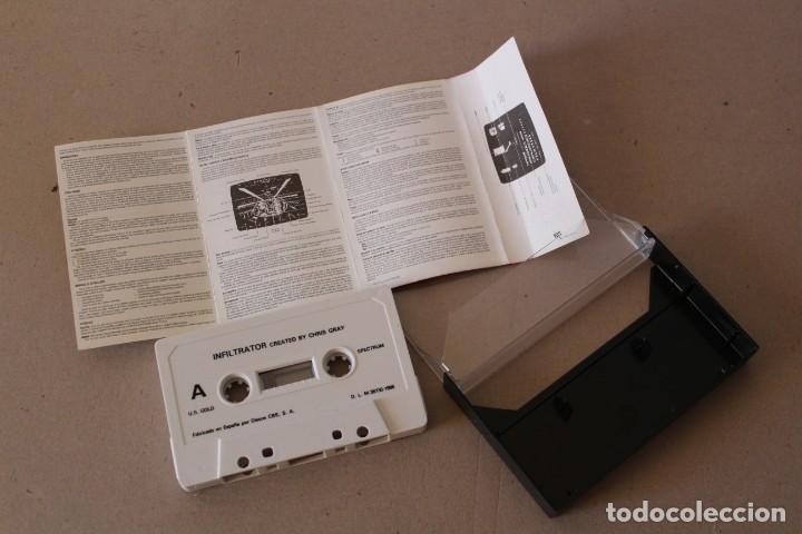 Videojuegos y consolas: SPECTRUM. INFILTRATOR (ERBE) - SINCLAIR SPECTRUM. - Foto 2