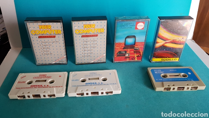 Videojuegos y consolas: LOTE CINTAS SPECTRUM 48 PLUS 128 SINCLAIR YOUR COMPUTER - Foto 1