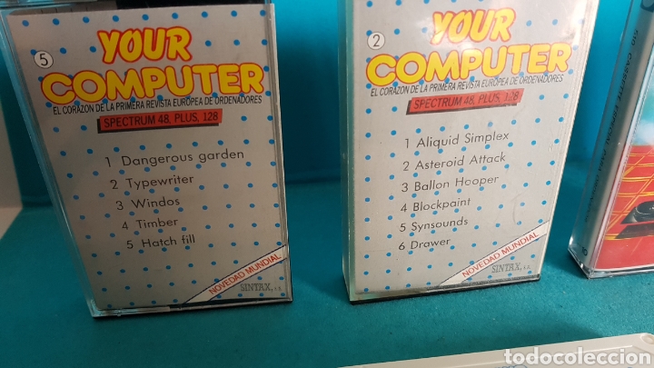 Videojuegos y consolas: LOTE CINTAS SPECTRUM 48 PLUS 128 SINCLAIR YOUR COMPUTER - Foto 2