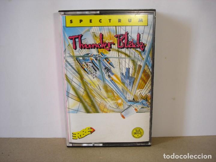 Videojuegos y consolas: SPECTRUM. THUNDER BLADE (ERBE) US GOLD - SINCLAIR SPECTRUM. - Foto 1