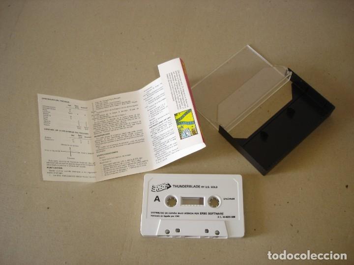 Videojuegos y consolas: SPECTRUM. THUNDER BLADE (ERBE) US GOLD - SINCLAIR SPECTRUM. - Foto 2