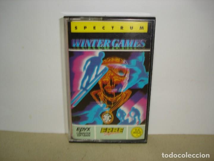 Videojuegos y consolas: SPECTRUM. WINTER GAMES (ERBE) - SINCLAIR SPECTRUM. - Foto 1