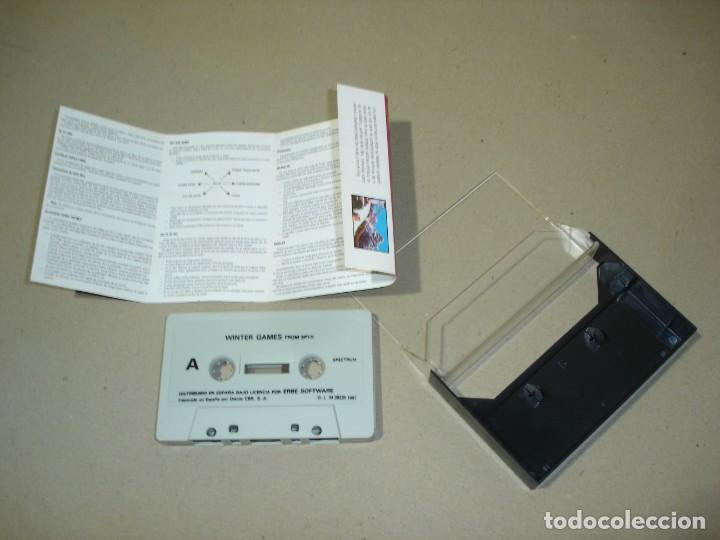 Videojuegos y consolas: SPECTRUM. WINTER GAMES (ERBE) - SINCLAIR SPECTRUM. - Foto 2