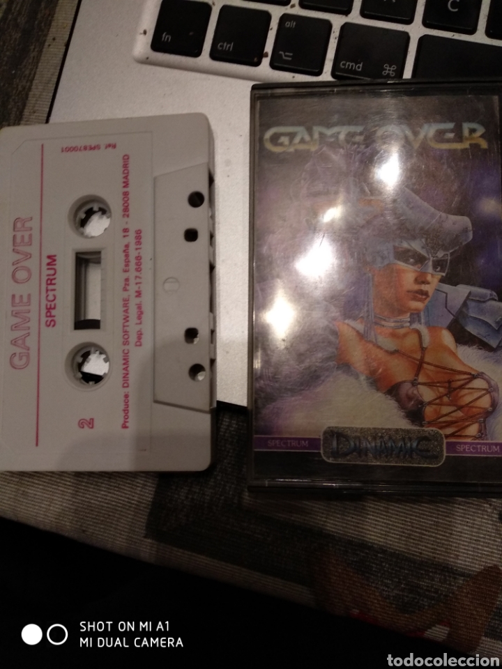 Videojuegos y consolas: Game over - cinta cassette - Foto 1