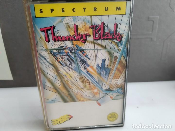 Videojuegos y consolas: JUEGO PARA SPECTRUM  THUNDER BLADE - Foto 1