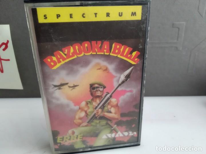 Videojuegos y consolas: JUEGO PARA SPECTRUM  BAZOOKA BILL - Foto 1
