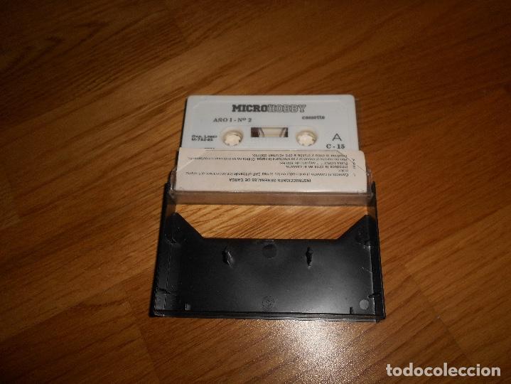 Videojuegos y consolas: MicroHobby Micro Hobby Programas Cassette Sinclair Spectrum . A&ntilde;o 1 N&ordm;2 - Foto 3
