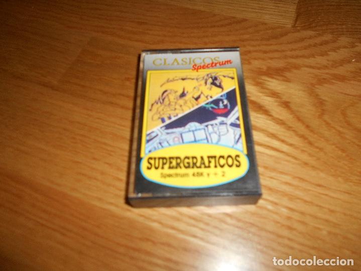 Videojuegos y consolas: JUEGO Supergraficos. Microbyte. Spectrum - Foto 1