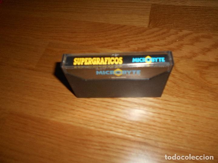 Videojuegos y consolas: JUEGO Supergraficos. Microbyte. Spectrum - Foto 3