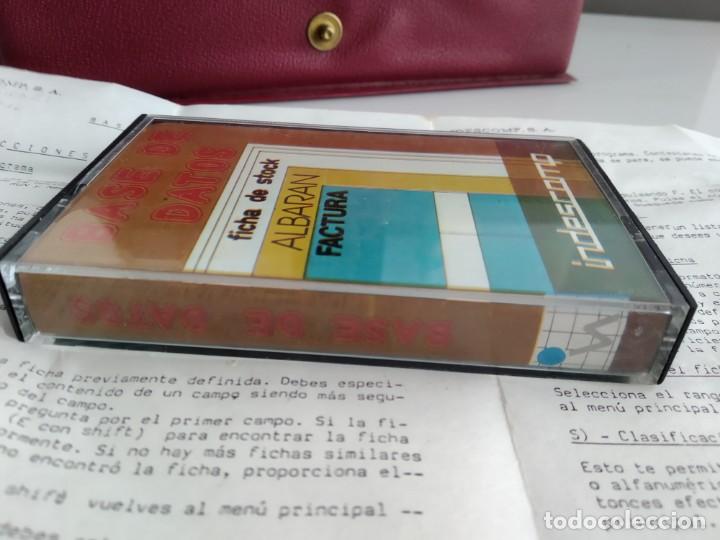 Videojuegos y consolas: JUEGO PARA SPECTRUM INDESCOMP BASE DE DATOS - Foto 2