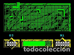 Videojuegos y consolas: Loopz [Data Design Systems / Audiogenic Software] 1991 System 4 de Espa&ntilde;a [ZX Spectrum] - Foto 7