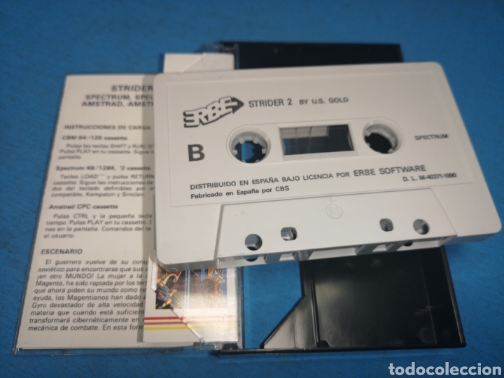 Videojuegos y consolas: Juego spectrum, strider 2 - Foto 5