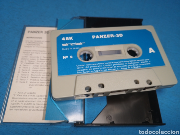 Videojuegos y consolas: Juego spectrum, panzer-3d - Foto 5