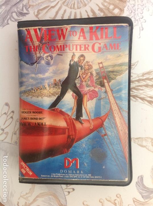 Videojuegos y consolas: Antiguo juego Spectrum. A View to Kill - Foto 1