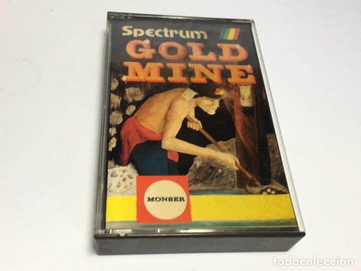 Videojuegos y consolas: JUEGO SPECTRUM GOLD MINE - Foto 1