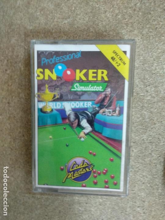 Videojuegos y consolas: Pro Snooker Simulator - ZX Spectrum - Foto 1