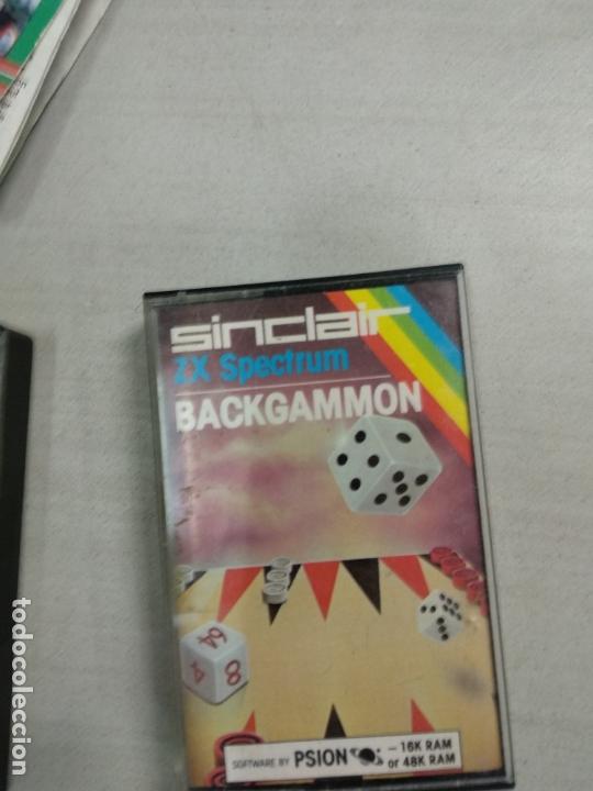 Videojuegos y consolas: Backgammon  - zx spectrum - Foto 1