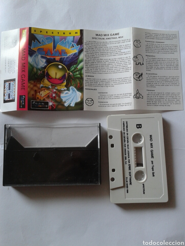 Videojuegos y consolas: MAD MIX GAME - SPECTRUM - Foto 1