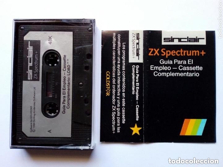 Videojuegos y Consolas: (1984) Sinclair ZX SPECTRUM + 48K (Cassette: Guía para el empleo - Cassette Complementario) Goldstar - Foto 2 - 287334673