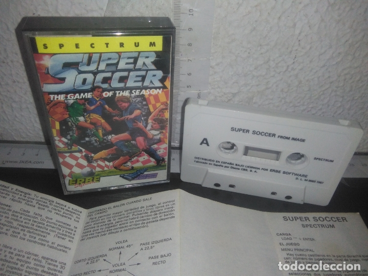 Videojuegos y Consolas: Juego Super soccer spectrum - Foto 2 - 178075915