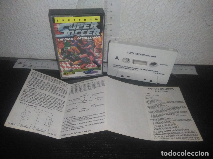 Videojuegos y Consolas: Juego Super soccer spectrum - Foto 1 - 178075915