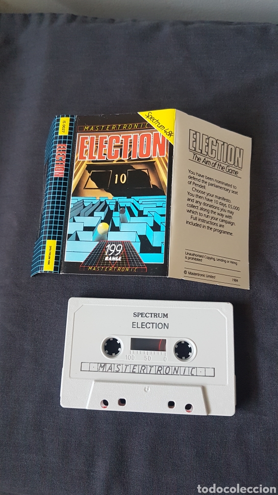 Videojuegos y consolas: Juego spectrum election - Foto 3