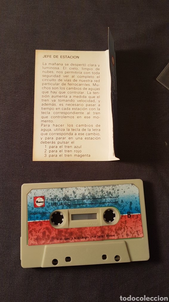 Videojuegos y consolas: jefe de estacion - Juego sinclair espectrum - Foto 4