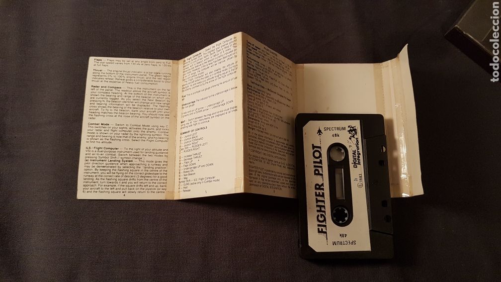 Videojuegos y consolas: Fighter pilot..48 k spectrum - Foto 3