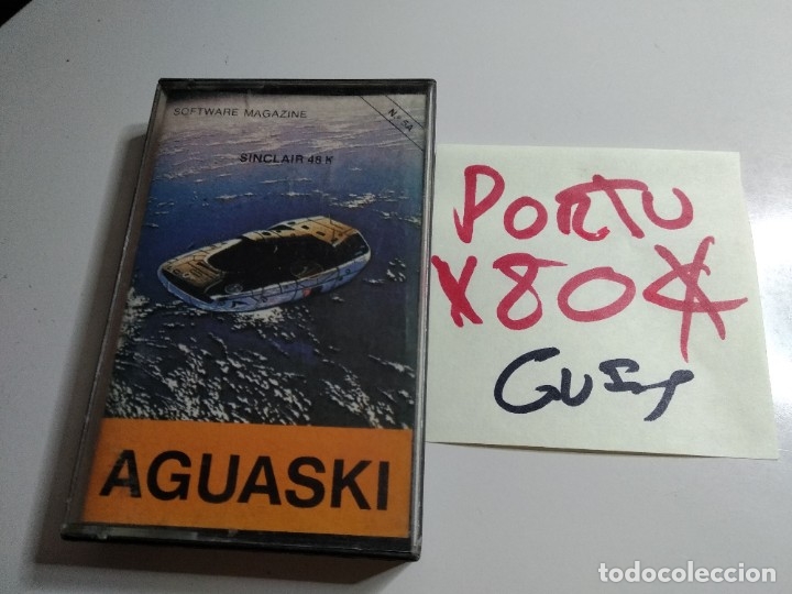 Videojuegos y consolas: antigoa juego spectrum aguaski - Foto 3