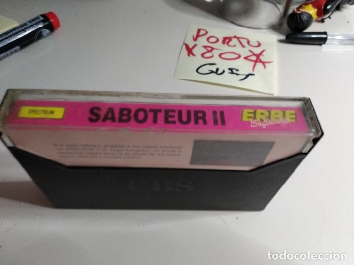 Videojuegos y consolas: antigoa juego spectrum saboteur 2 - Foto 2