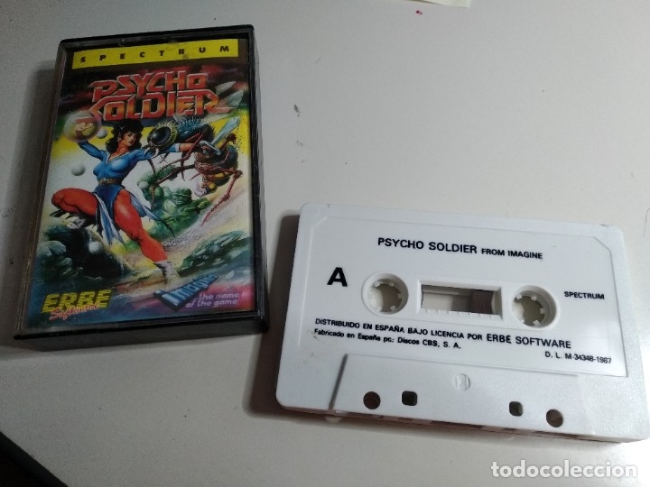 Videojuegos y consolas: antigoa juego spectrum psycho soldier - Foto 2