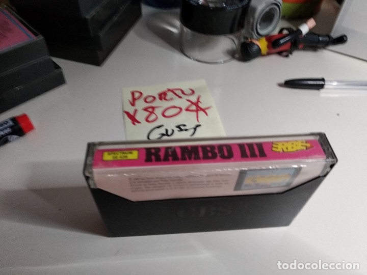 Videojuegos y consolas: ANTIGUO juego spectrum RAMBO 3 - Foto 2