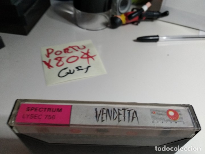 Videojuegos y consolas: ANTIGUO juego spectrum VENDETTA - Foto 2