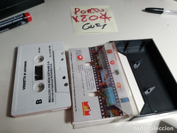 Videojuegos y consolas: ANTIGUO juego spectrum VENDETTA - Foto 4