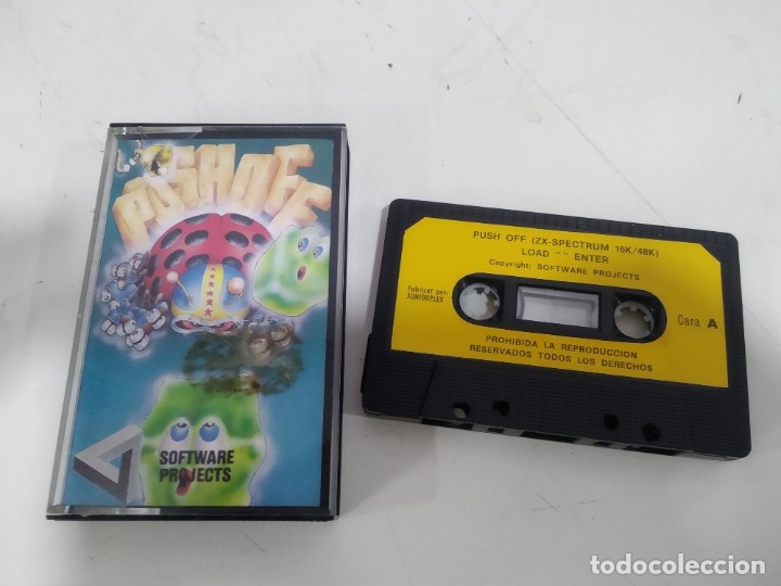 Videojuegos y consolas: juego spectrum  push off - Foto 1