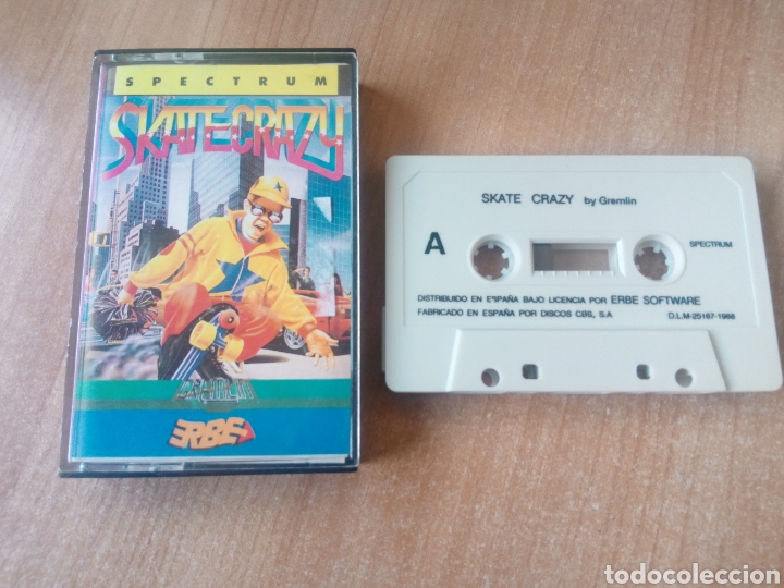 Videojuegos y consolas: SKATE CRAZY-SPECTRUM - Foto 1