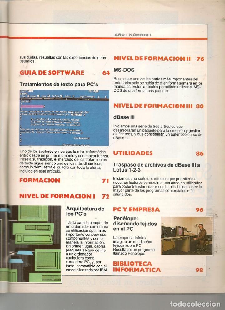 Videojuegos y consolas: PC FORUM. N&ordm; 1. 1987.  (Z/28) - Foto 2