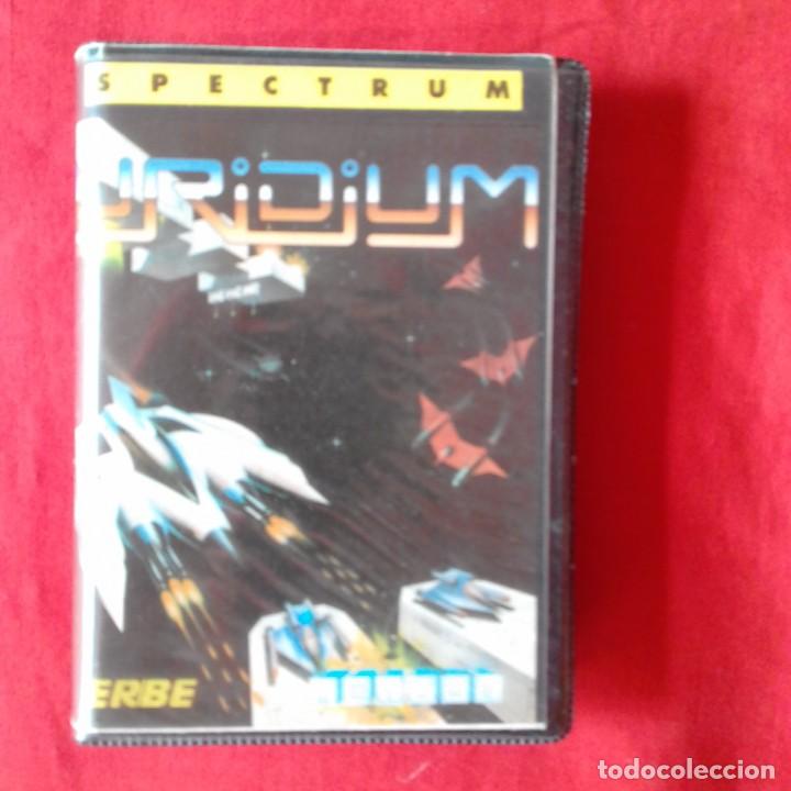 Videojuegos y consolas: URIDIUM HEWSON ERBE SPECTRUM CASETE ESTUCHE - Foto 1