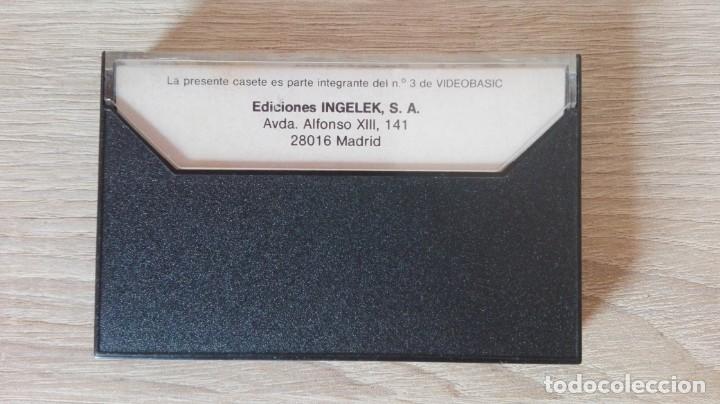 Videojuegos y consolas: VIDEO BASIC 3-CASSETTE SPECTRUM-INGELEK JAKSON-A&Ntilde;O 1985 - Foto 3
