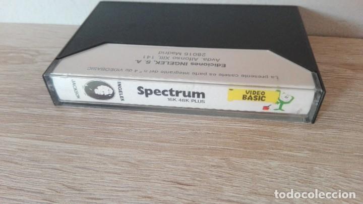 Videojuegos y consolas: VIDEO BASIC 4-CASSETTE SPECTRUM-INGELEK JAKSON-A&Ntilde;O 1985 - Foto 2