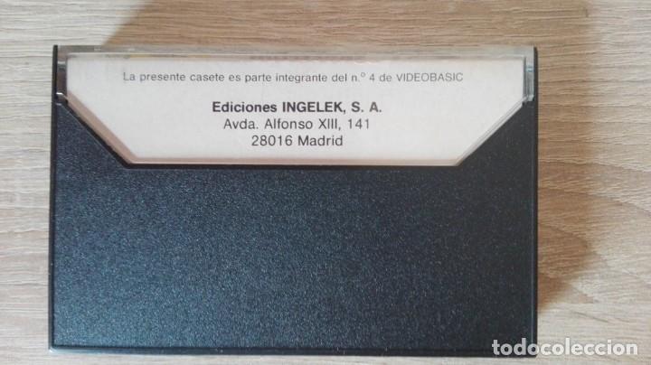 Videojuegos y consolas: VIDEO BASIC 4-CASSETTE SPECTRUM-INGELEK JAKSON-A&Ntilde;O 1985 - Foto 3