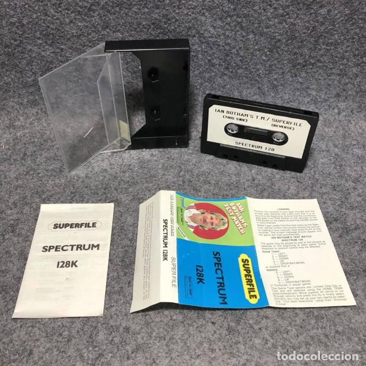 Videojuegos y consolas: IAN BOTHAMS TEST MATCH SINCLAIR ZX SPECTRUM - Foto 1