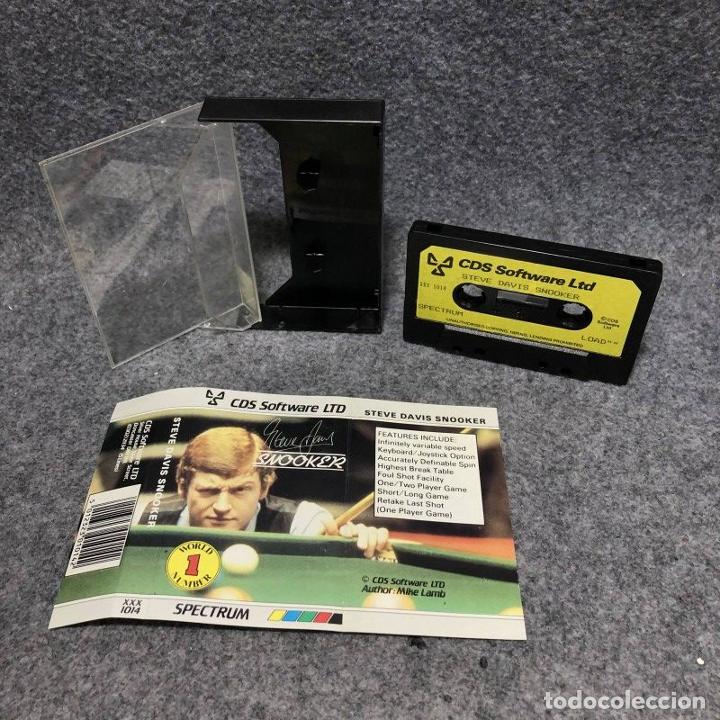 Videojuegos y consolas: STEVE DAVIS SNOOKER SINCLAIR ZX SPECTRUM - Foto 1