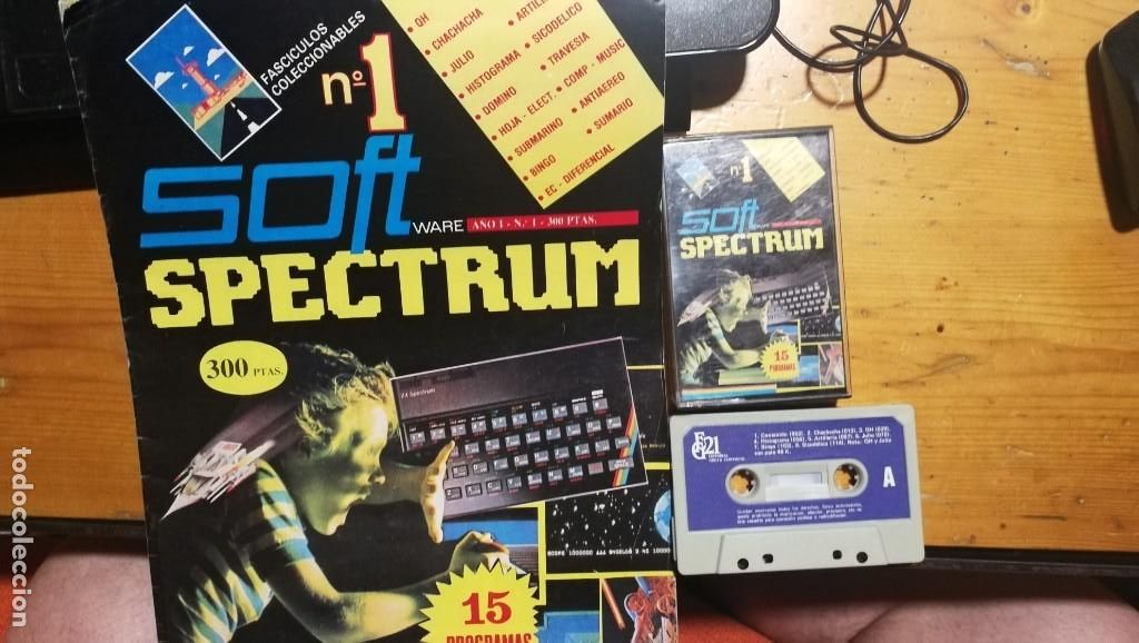 Videojuegos y consolas: REVISTA N&ordm; 1 SOFTWARE SPECTRUM - Foto 1