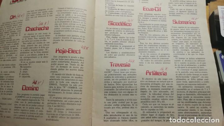 Videojuegos y consolas: REVISTA N&ordm; 1 SOFTWARE SPECTRUM - Foto 8