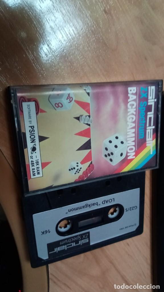 Videojuegos y consolas: sinclar zx spectrum backgammon - Foto 1